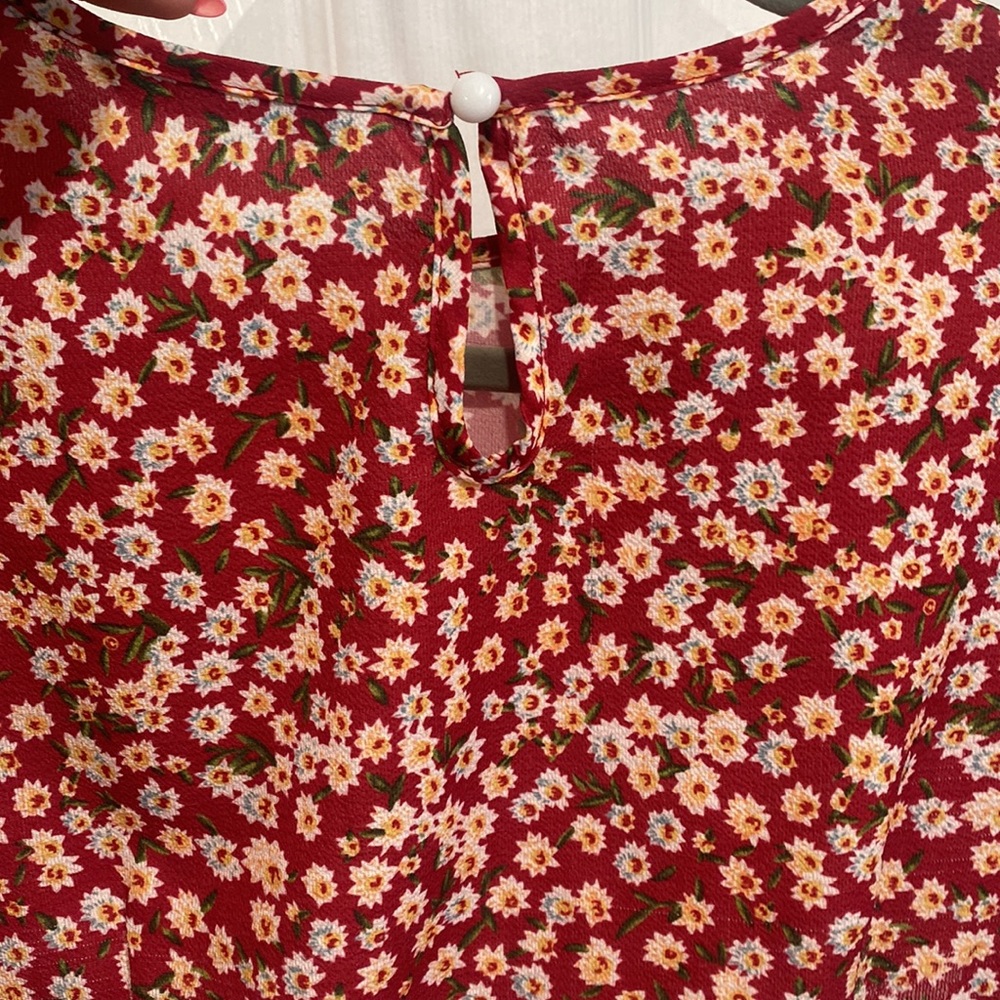 SHEIN FLORAL DRESS SIZE L - Picture 5 of 5